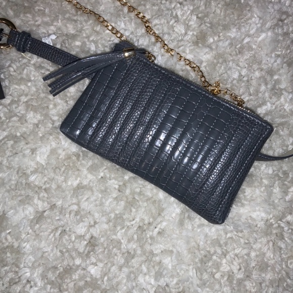 NWT INC International Concepts Faux Leather Combination Belt/Crossbody Bag - Picture 3 of 4